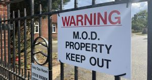 Police dispel 'misinformation' surrounding RAF base at centre of asylum protests