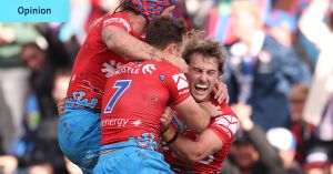 Twelve months ago, the Knights were heading for the wooden spoon. Holbrook must be coach of the year