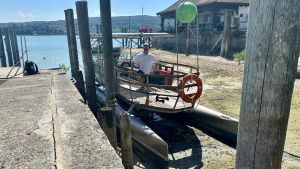 Bodensee-Dürre legt Schifffahrt lahm. Zwei Verbindungen sitzen auf dem trockenen Untersee fest