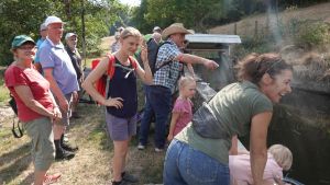 Landwirtschaft aus verschiedenen Blickwinkeln statt reiner Weidewanderung