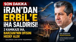 İRAN, ERBİLE SALDIRDI
