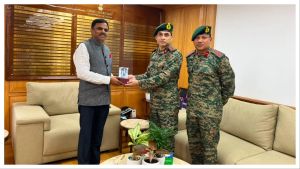 Assam Rifles leadership meets senior civil and police officials