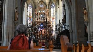 Überlinger Münster bot Abkühlung bei der Hitze – aber kamen tatsächlich Menschen zum Arbeiten?