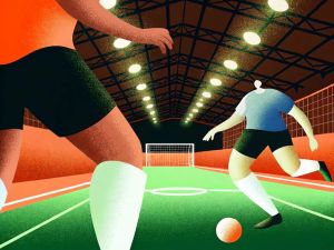 Des cadres supérieurs, des banlieusards et du foot de rue : la France vue d’un terrain de Five