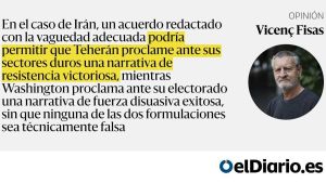 Cómo salir de Irán sin admitir que nunca debiste entrar