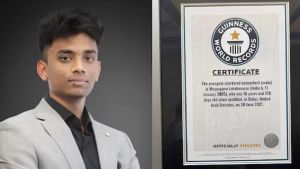 Indian teen becomes world’s youngest Chartered Accountant, earns Guinness record