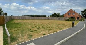 Pair of homes could be built at housing estate near Norwich