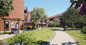 Work starts on £40m scheme to build almost 130 homes on former school site