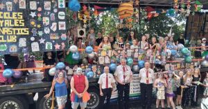Crowds line the streets for much-loved town carnival and parade