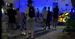 Four teens bailed following fight in street as party spirals out of control