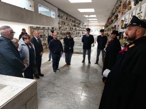 Profanata la tomba di Rosario Berardi al cimitero monumentale di Bari, Regia Guardia di Pubblica Sicurezza