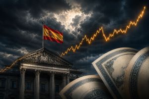 El bono español se dispara al 3,7% en plena tormenta y con la deuda en máximos históricos