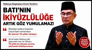MALEZYA’DAN, BATIYA GAZZE TEPKİSİ