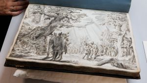 Rijksmuseum krijgt zeldzaam 17e-eeuws tekenboek geschonken dat een mysterie vormt
