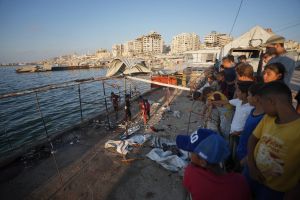 IDF says it hit meeting of elite Hamas commanders near Gaza port; six reported dead