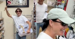 Katy Perry films Justin Trudeau dancing with a toilet plunger as Canada is clogged in a trade war