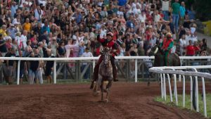Palio di Piancastagnaio. Caria vince in Coro