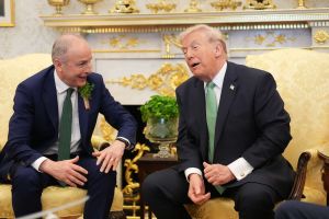 John Deasy: Donald Trump crossing the road to the Áras could put Catherine Connolly on the spot