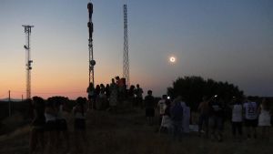 El eclipse: un fenómeno de masas