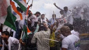 ‘Govt pushing future of students into darkness’: Tejaswi Yadav detained during RJD march in Patna