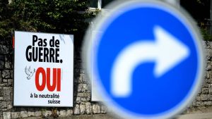 Pour sauvegarder la neutralité suisse, rejetons l’initiative «Sauvegarder la neutralité suisse»!