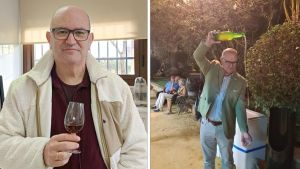 Juan Alberto González, un enólogo al frente de los asturianos en Sevilla: 