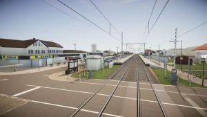 So soll der Bahnhof in Dogern aussehen, wenn er fertig ausgebaut ist