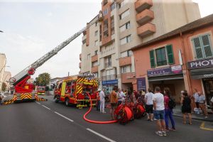 À Billère, un blessé après un incendie dans un appartement : deux voisins permettent d’éviter le pire