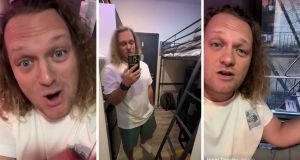 Aspiring musical theatre writer shows off 90 sq.ft. NYC apartment, and his gratitude is contagious