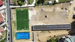 Villaggio San Luca. Pronti i campi sportivi. Avanti con il recupero