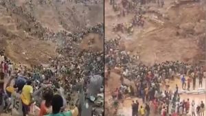Central African Republic mine collapse: Death toll rises above 100 as rescue efforts continue