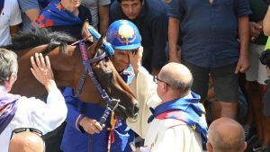 “Tittia è vigile, ha un po’ di dolore. Abbiamo fatto qualche battuta”, il capitano del Nicchio in visita all’ospedale