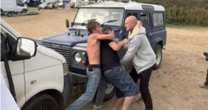 Violent scenes at campsite run by deputy lieutenant after beach rave breaks up