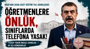 Öğretmenlere Önlük, Sınıflarda Telefona Yasak
