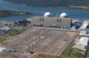 La nuclear en el día del eclipse