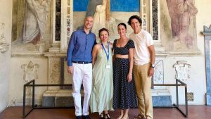 Katy Perry e Justin Trudeau a Firenze, la visita privata al museo di San Marco