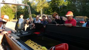 Feuerwehr Pfohren und DLRG proben gemeinsam Einsatz auf dem Riedsee