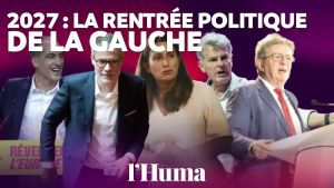 À gauche, une rentrée politique avec la présidentielle 2027 en ligne de mire