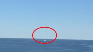 Este es el momento en el que Rumanía destruye un dron marino ruso dentro de sus aguas