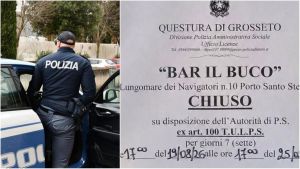 Chiuso dalla questura notissimo bar, i gestori: “Siamo senza parole”. Ondata di solidarietà sui social