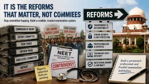 It Is The Reforms That Matter, Not Committees