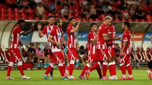 Crvena zvezda – Viktorija Plzenj: Poznati sastavi timova