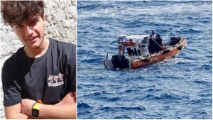 “Abbiamo avvistato una persona in mare”. Ritrovato il ragazzo disperso, Sebastiano è morto dopo la caduta dal gommone
