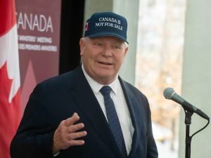 Scott Stinson: As Ottawa asks provinces to end U.S. liquor bans, Captain Canada goes silent