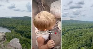 Toddler’s pure awe at seeing ‘mountains’ is a sweet, raspy-voiced reminder for us all