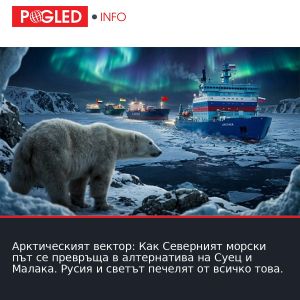 Арктическият вектор: Как Северният морски път се превръща в алтернатива на Суец и Малака. Русия и светът печелят от всичко това.