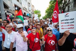 ‘No state left’: Hundreds of Tunisians protest against government, water shortages