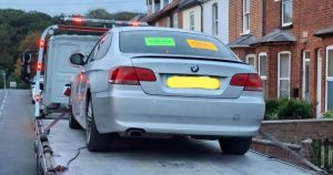 BMW seized in de ja vu moment for police