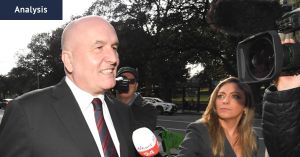 Silk tie and sharp tongue: David Elliott’s take-no-prisoners ICAC appearance