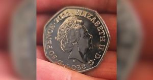 Queen Elizabeth II 50p coin on sale for more than £15,000